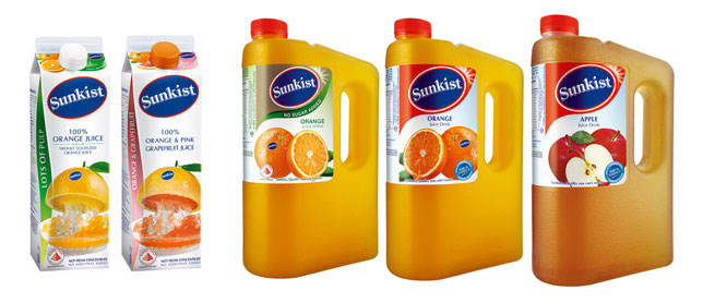 Sunkist Purely Squeezed Orange Juice